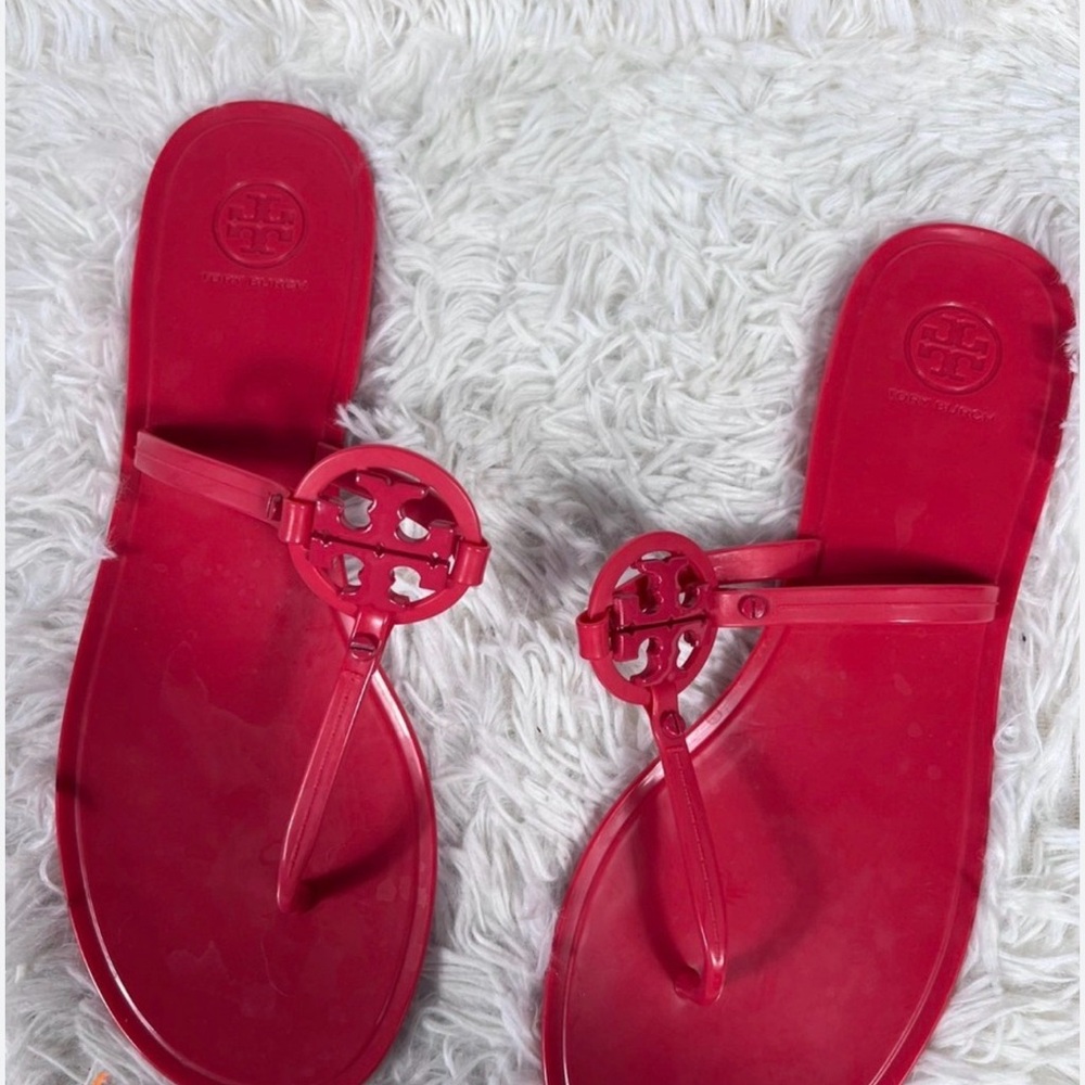 Tory Burch Vibrant Red Sandals
